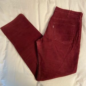 Vintage Levi’s - Maroon Corduroy